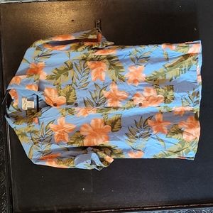 Panama Jack Floral Hawaiian Shirt (M)